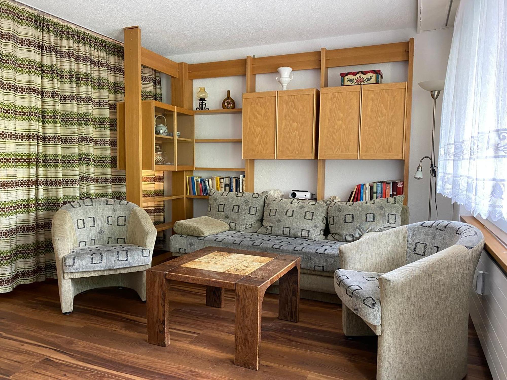 Ferienwohnung Alpen-Zauber Leukerbad Exterior foto